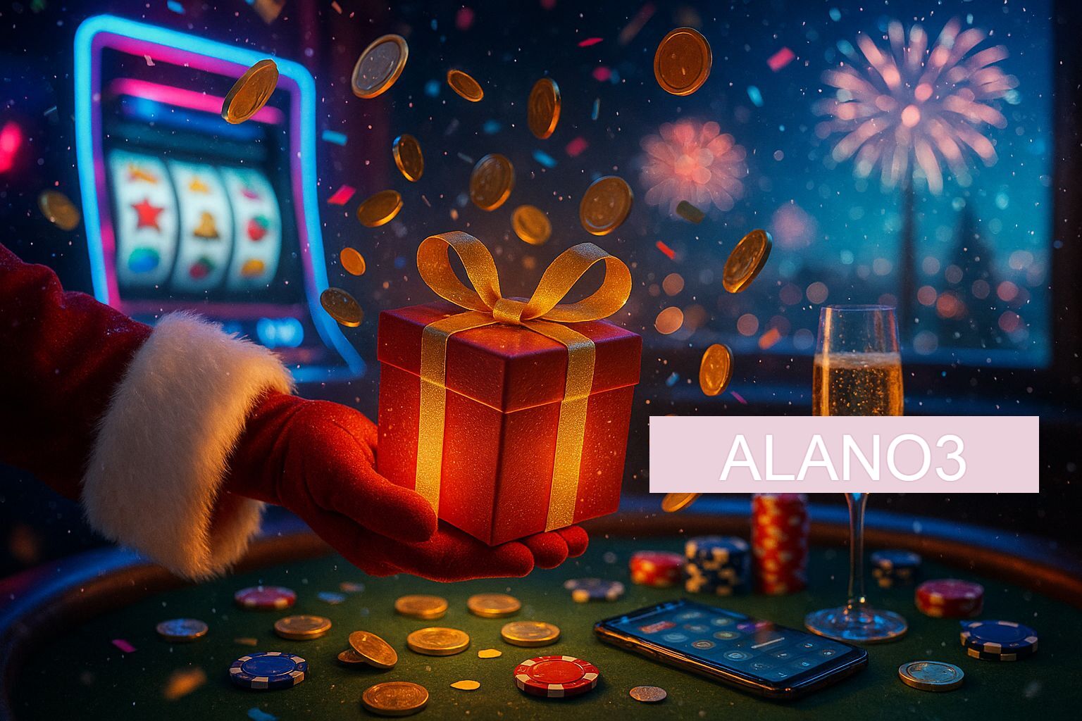 Promoções de Ano Novo no ALANO3